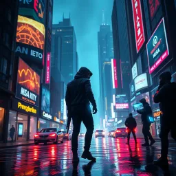 Data Harvest: Cyberpunk Intrigue