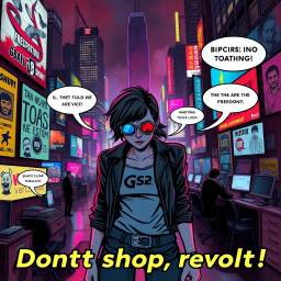 Rebel Brands: Customer Revolution - Text-based game