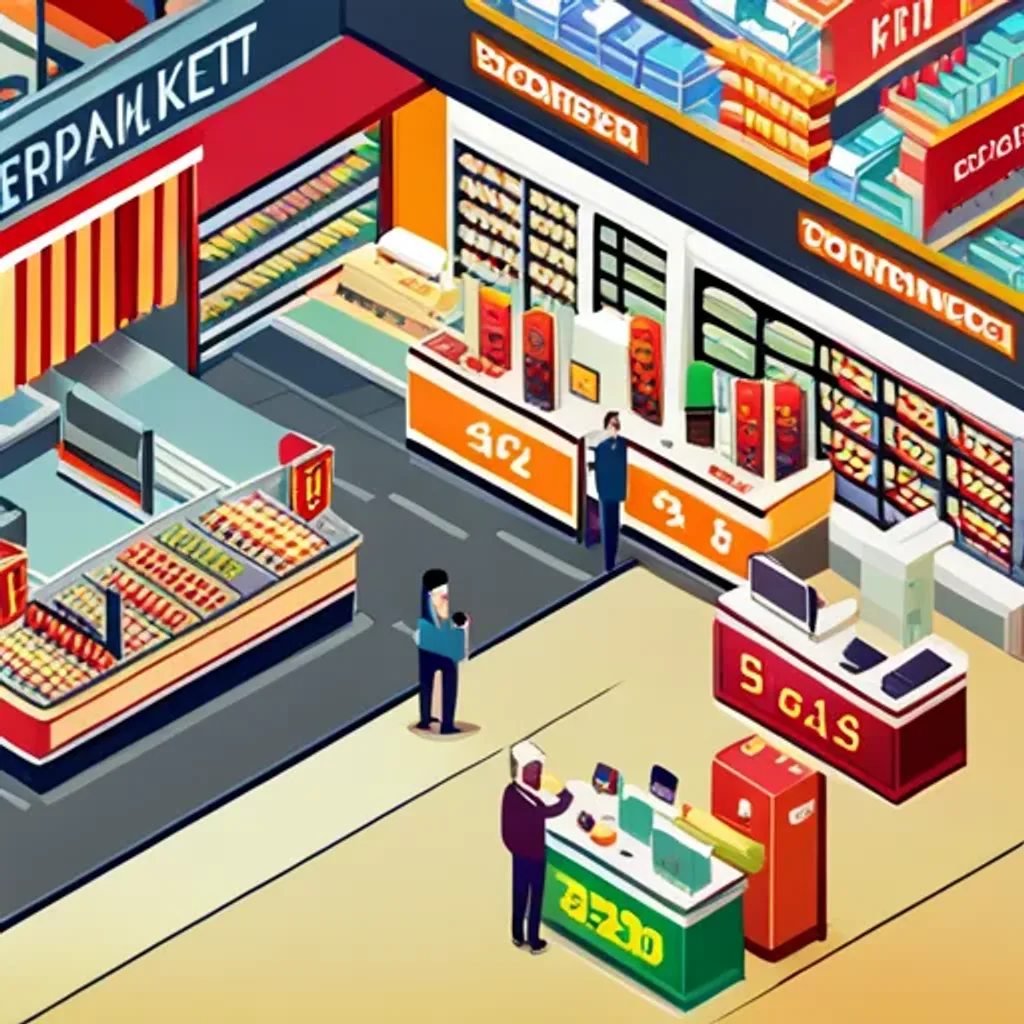 Price Wars: Supermarket Showdown