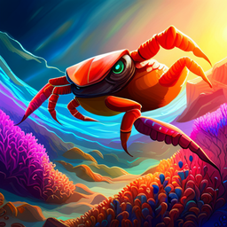 Crab Clash: The Great Shell Showdown - Text-based game