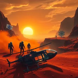 Mission: Mars Explorer - Text-based game