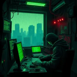 Hackers' Hideout - Text-based game