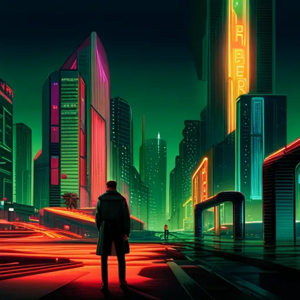 Neon Cybernetic Heist
