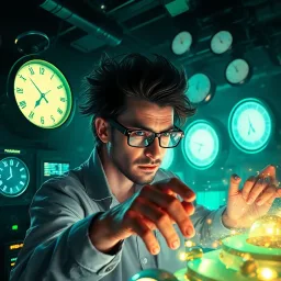 The Quantum Chronicles: A Time-Traveling Adventure - Text-based game