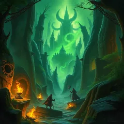 The Witch's Curse - Text-based game