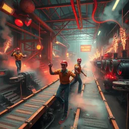 Factory of Chaos - Text-based game