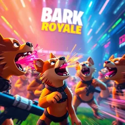 Bark Battle Royale - Text-based game