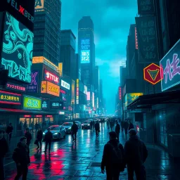 Neon Nightmares - Text-based game