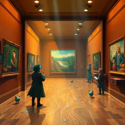 Picasso's Puzzle Palace - Text-based game
