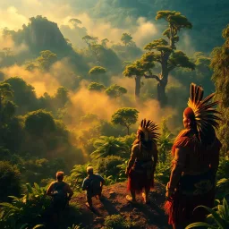 Guardians of Tsimane - Text-based game