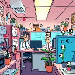 Cubicle Chaos - Text-based game