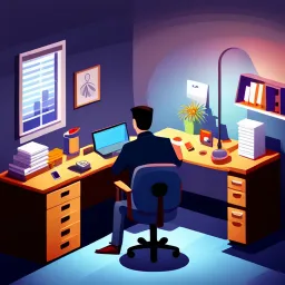 Office Chaos - Text-based game