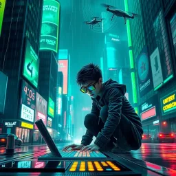 Keda's Cyber Quest - Text-based game