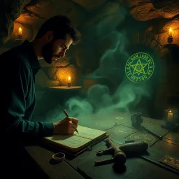 Cryptic Chronicles: The Forbidden Code - Text-based game