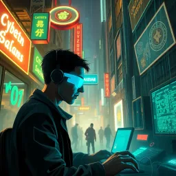 Cyber Sleuth Chronicles - Text-based game