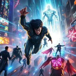 Quantum Justice League - Text-based game