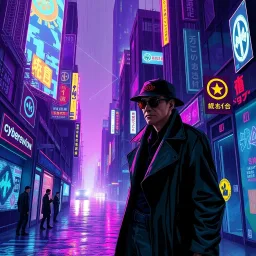 Shadowrun: Neon Noir - Text-based game