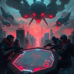 The Dark Rebellion - Text-based game