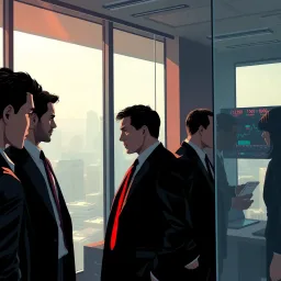 Corporate Climbers - Text-based game