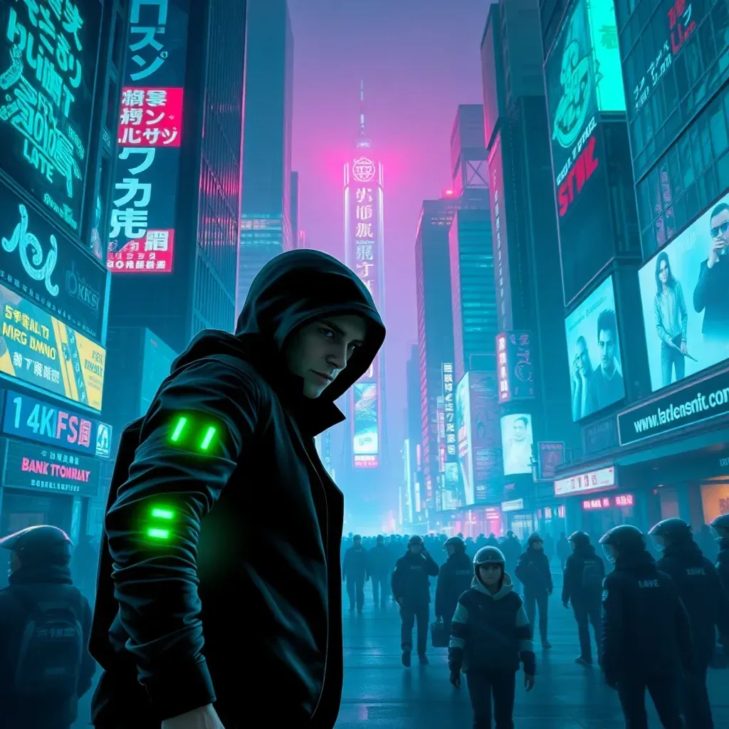 Neon Cybernetic Heist