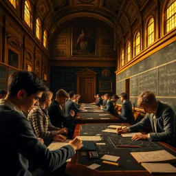 Genius Academy: Rise and Fall - Text-based game