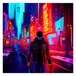 Neon Noir - Text-based game