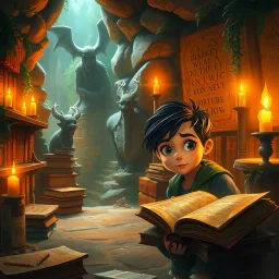 The Lost Library - Text-based game