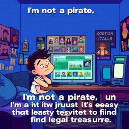 Legit Torrents Adventures - Text-based game