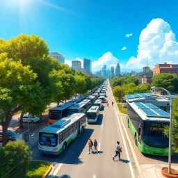 Eco Bus: Power Trip - Text-based game