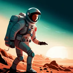 Martian Rescue Mission - Text-based game