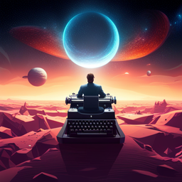 Star Writer: The Galactic Typewriter - Text-based game