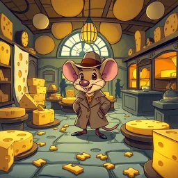 Cheese Heist - Text-based game