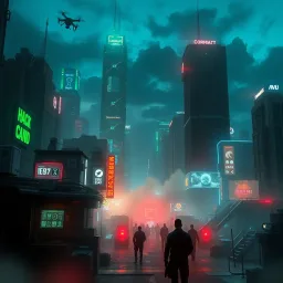 The Cybernetic Heist - Text-based game
