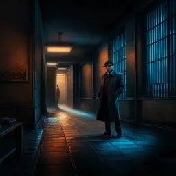 The Rogue Detective - Text-based game