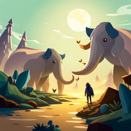 The Great Mastodon Adventure - Text-based game