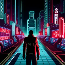 Cybernetic Cafe Chaos - Text-based game