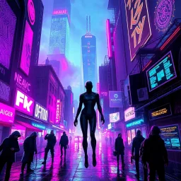 Neon Renegades - Text-based game