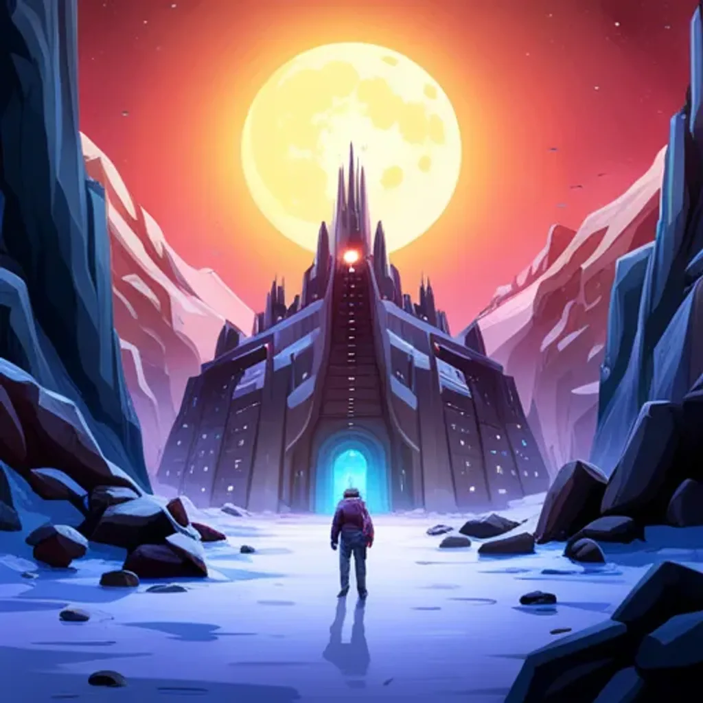 Eclipse of the Ice Moon