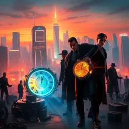 Atomic Time Heist - Text-based game