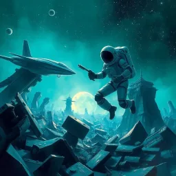Space Junkies - Text-based game