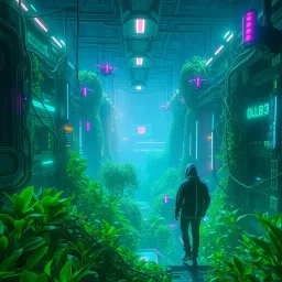 Data Harvest: The Cybernetic Garden - Text-based game