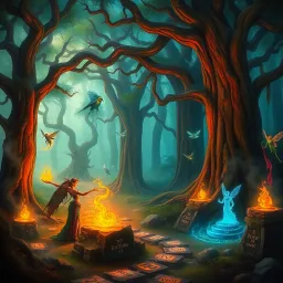 Realm of LLMs - Text-based game