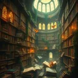 The Lost Chronicles of Bookshelf - Text-based game