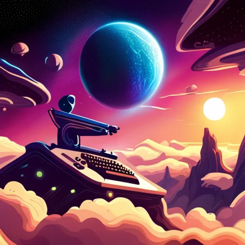 Galactic Typewriter