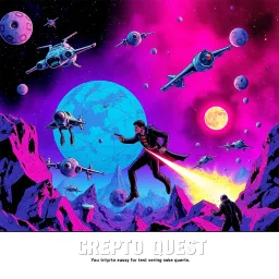 Cosmic Crypto Quest - Text-based game