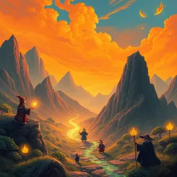 Wizards of Lambda Land - Text-based game