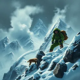 Mountain Mayhem - Text-based game