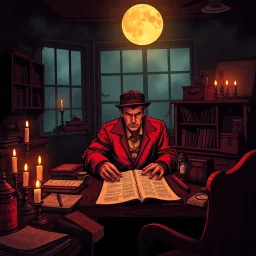 Curse of the Mysterious Trangram - Text-based game