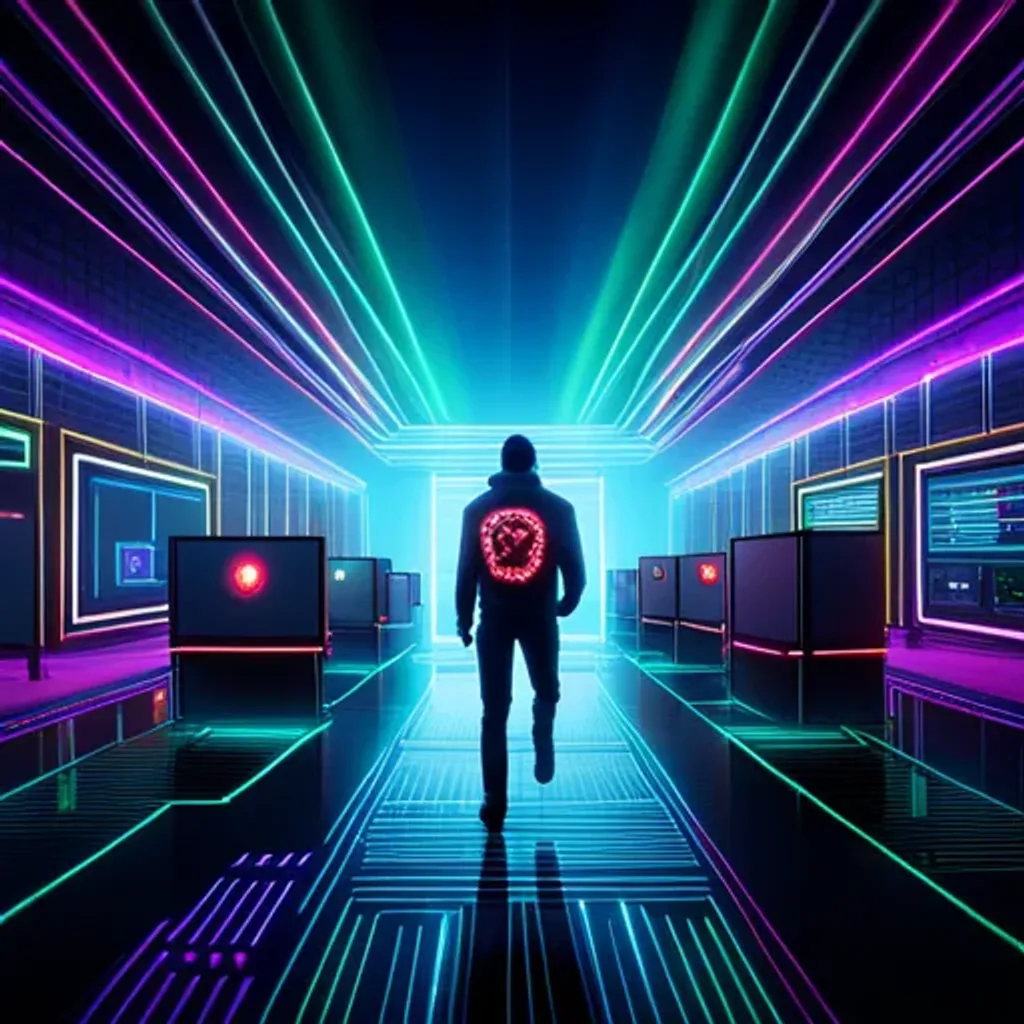 Digital Escape: The Virus Unleashed