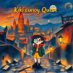 Kiki's Curious Quest - Text-based game